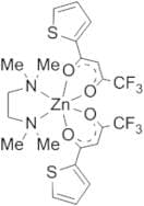 Bis[4,4,4-trifluoro-1-(2-thienyl-1,3-butanedionato]zinc TMEDA adduct, 99%