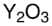 Yttrium(III) oxide, 0.5-2.0 microns (99.95%- Y)