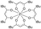 Tetrakis(2,2,6,6-tetramethyl-3,5-heptanedionato)zirconium(IV), 99% [Zr(TMHD)₄]