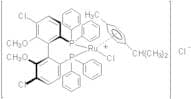 Chloro[(R)-(+)-5,5'-dichloro-6,6'-di­methoxy-2,2'-bis(diphenylphosphino)-1,1'-biphenyl](p-cymene)r…