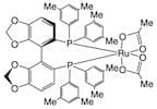 Diacetato{(R)-(+)-5,5'-bis[di(3,5-xylyl)phosphino]-4,4'-bi-1,3-benzodioxole}ruthenium(II) Ru(OAc)₂…
