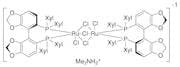 Dimethylammonium dichlorotri(μ-chloro)bis{(R)-(+)-5,5'-bis[di(3,5-xylyl)phosphino]-4,4'-bi-1,3-ben…