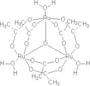 Hexakis[μ-(acetato-O:O')]-tri­aqua-μ₃-oxotriruthenium(III), min. 95% (Ruthenium(III) acetate)