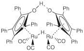 1-Hydroxytetraphenylcyclo­pentadienyl(tetraphenyl-2,4-cyclopentadien-1-one)-μ-hydrotetracarbonyl­d…