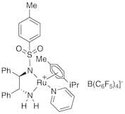 {[(1R,2R)-2-Amino-1,2-diphenylethyl](4-toluenesulfonyl)amido}(p-cymene)(pyridine)ruthenium(II) tet…
