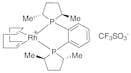 (-)-1,2-Bis((2R,5R)-2,5-dimethylphospholano)benzene(1,5-cyclooctadiene)rhodium(I)trifluoromethanes…