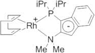 3-Di-i-propylphosphoranylidene-2-(N,N-dimethylamino)-1H-indene(1,5-cyclooctadiene)rhodium(I), min.…