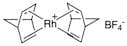 Bis(norbornadiene)rhodium(I) tetrafluoro­borate, min. 96%