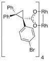 Tetrakis[(R)-(-)-[(1R)-1-(4-bromophenyl)-2,2-diphenylcyclopropanecarboxylato]dirhodium(II) Rh₂(R-B…