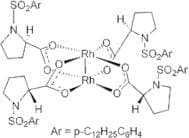 Tetrakis[(R)-(+)-N-(p-dodecylphenylsulfonyl)prolinato]dirhodium(II) Rh₂(R-DOSP)₄