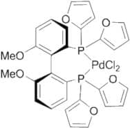 Dichloro[(R)-(+)-2,2'-bis(di-2-furanylphosphino)-6,6'-dimethoxy-1,1'-biphenyl]palladium(II)