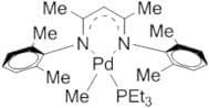 N,N'-[Bis(2,6-dimethylphenyl)-1,3-dimethyl-1,3-propanediylidene](methyl) (triethylphosphine)pallad…