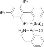 Chloro(2-di-t-butylphosphino-2',4',6'-tri-i-propyl-1,1'-biphenyl)[2-(2-aminoethyl)phenyl] palladiu…