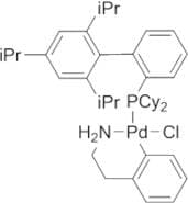 Chloro(2-dicyclohexylphosphino-2',4',6'-tri-i-propyl-1,1'-biphenyl)[2-(2-aminoethyl)phenyl] pallad…