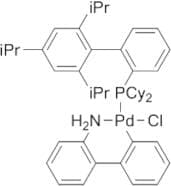 Chloro(2-dicyclohexylphosphino-2',4',6'-tri-i-propyl-1,1'-biphenyl)(2'-amino-1,1'-biphenyl-2-yl) p…