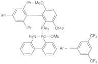 Methanesulfonato[2-bis(3,5-di(trifluoromethyl)phenylphosphino)-3,6-dimethoxy-2',4',6'-tri-i-propyl…