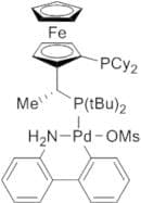 Methanesulfonato{(R)-(-)-1-[(S)-2-(dicyclohexylphosphino)ferrocenyl]ethyldi-t-butylphosphine}(2'-a…