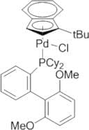 Chloro(1-t-butylindenyl)[2-(dicyclohexylphosphino)-2',6'-dimethoxy-1,1'-biphenyl]palladium(II)