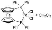 Dichloro 1,1'-bis(diphenylphosphino)ferrocene palladium (II) dichloromethane, 99%