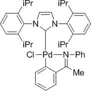 Chloro{2-[(1-(N-phenyl)iminoethyl]phenyl}{[1,3-bis(2,6-di-i-propylphenyl]imidzole-2-ylidene}pallad…
