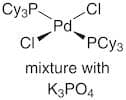 trans-Dichlorobis(tricyclohexylphosphine)palladium(II)/potassium phosphate admixture [CatKit singl…