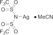 Silver bis(trifluoromethanesulfonyl)imide acetonitrile adduct, min. 97%