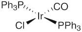 Chlorocarbonylbis(triphenylphosphine)iridium(I), 99% VASKA'S COMPLEX
