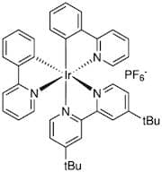 (4,4'-Di-t-butyl-2,2'-bipyridine)bis[2-(2-pyridinyl-kN)phenyl-kC]iridium(III) hexafluorophosphate,…