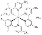 (4,4'-Di-t-butyl-2,2'-bipyridine)bis[3,5-difluoro-2-[5-trifluoromethyl-2-pyridinyl-kN)phenyl-kC]ir…