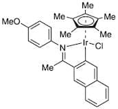 Chloro(pentamethylcyclopentadienyl){2-{1-[(4-methoxyphenyl)imino-kN]ethyl}naphthyl-kC}iridium(III)…