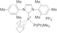 (Dimethylphenylphosphine)(1,5-cyclooctadiene)[1,3-bis(2,4,6-trimethylphenyl)imidazol-2-ylidene]iri…