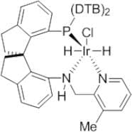 Chlorodihydrido{(S)-(-)-7-Bis(3,5-di-t-butylphenyl)phosphino-7'-[(3-methylpyridine-2-ylmethyl)amin…