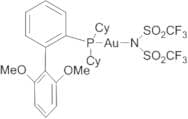 Bis(trifluoromethanesulfonyl)imide(2-dicyclohexylphosphino-2',6'-dimethoxy-1,1'-biphenyl)gold(I), …