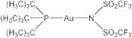 Tri-t-butylphosphine[bis(trifluoromethyl)sulfonylimido]gold(I), 98%