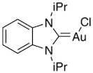 Chloro[1,3-dihydro-1,3-bis(1-methylethyl)-2H-benzimidazol-2-ylidene]gold, 95+%