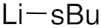 s-Butyllithium, 12% in cyclohexane (1.4M)