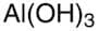 Aluminum hydroxide, dried.