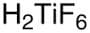 Hexafluorotitanic acid, 60% aqueous solution