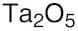 Tantalum(V) oxide, 99.8% (99.99+%-Ta) PURATREM