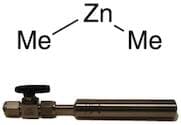 Dimethylzinc, 99%, 97-5061, contained in 50 ml Swagelok® cylinder (96-1070) for CVD/ALD