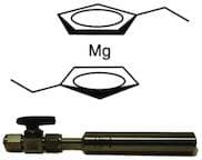 Bis(ethylcyclopentadienyl)magnesium, min. 98%, 12-0510, contained in 50 ml Swagelok®  cylinder (96…