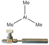 Trimethylaluminum, elec. gr. (99.999+%-Al) PURATREM, 98-1955, contained in 50 ml electropolished S…
