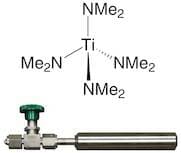 Tetrakis(dimethylamino)titanium(IV), 99% TDMAT, 93-2240, contained in high-temp 50 ml Swagelok® cy…