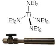 Tetrakis(diethylamino)titanium(IV), 99%, 22-1050, contained in 50 ml Swagelok®  cylinder (96-1070)…