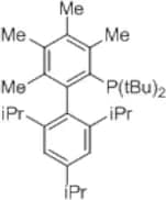 2-Di-t-butylphosphino-3,4,5,6-tetramethyl-2',4',6'-tri-i-propyl)-1,1'-biphenyl, min. 98% Me₄ t-BuX…