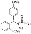 [S(R)]-N-[(S)-[2-(Dicyclohexylphosphanyl)phenyl](4-methoxyphenyl)methyl]-N,2-dimethyl-2-propanesul…