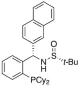 [S(R)]-N-[(S)-[2-(Dicyclohexylphosphino)phenyl](2-naphthalenyl)methyl]-2-methyl-2-propanesulfinami…