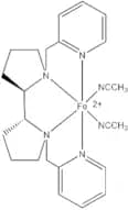 (2R,2'R)-(-)-[N,N'-Bis(2-pyridylmethyl]-2,2'-bipyrrolidinebis(acetonitrile)iron(II) hexafluoroanti…