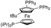 4-(t-Butyl)-1,2-bis(diphenyl­phosphino)-1'-(di-i-propyl­phosphino)ferrocene, 98% HiersoPHOS-4