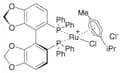 Chloro[(S)-(-)-5,5'-bis(diphenylphosphino)-4,4'-bi-1,3-benzodioxole](p-cymene)ruthenium(II) chlori…